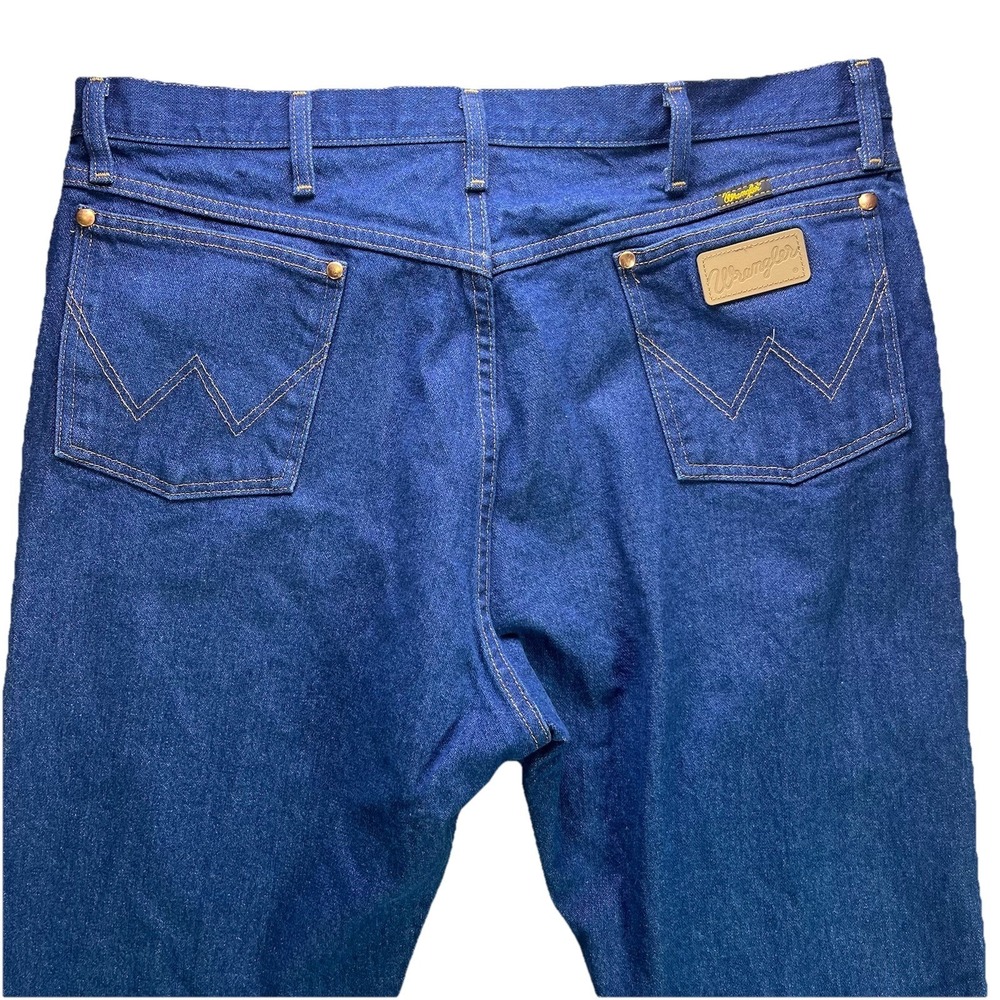 Wrangler Jeans Mens 40x40 Blue Cowboy Cut 13MWZ Western 100% Cotton Denim
